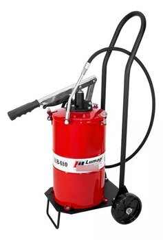 BOMBA MANUAL P/GRAXA 12KG C/CARRINHO LUB 680