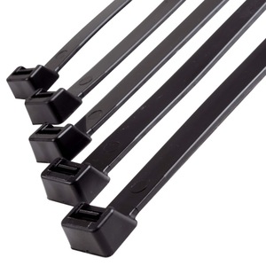 Abraçadeira de nylon preta 800 mm x 9 mm com 10 - vonder 28.15.800.011