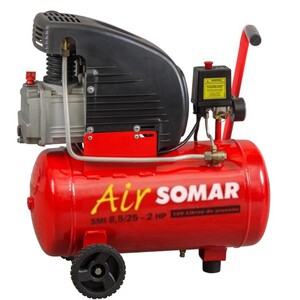 Compressores de Ar - Air Somar SMI 8,5/25 120 LIBRAS  - SOMAR