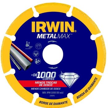 Disco de Corte diamantado MetalMax 180mm 7 - IRWIN