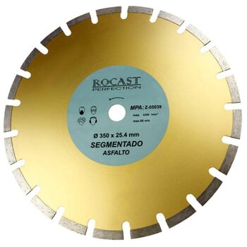 Disco Diamantado Asfalto 350mm - ROCAST Z-05039